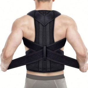 Corrector de Postura, Soporte Lumbar, Transpirable, Portátil, Enderezador de Espalda, Nylon y Algodón, Profesional - Product Image 1