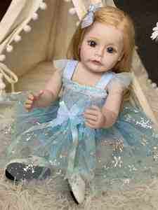 Kpop xe băng giá Rag tái sinh búp bê mềm tự làm đồ chơi với Blow-up tính năng thời trang cơ quan cho Giáng sinh làm - Product Image 3