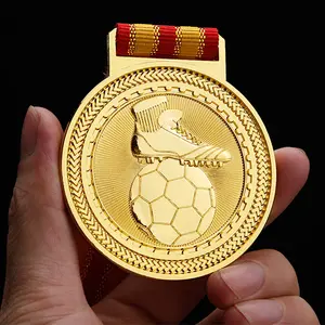 Medallón deportivo personalizado, medalla de Metal, oro, plata, bronce