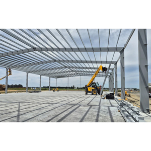 Charpente métallique Entrepôt en acier Hangar métallique Bâtiment industriel préfabriqué Structure métallique en kit - Product Image 1