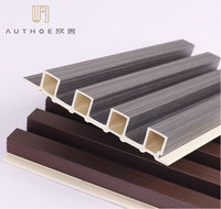 Panneau mural décoratif en PVC imperméable de luxe pour chambre à coucher, personnalisé, avec protection UV, en bambou SPC