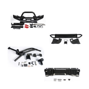 Xe phía trước phía sau <span class=keywords><strong>Bumper</strong></span> phụ tùng lốp tàu sân bay thấp hơn bảo vệ 4x4 off-road Phụ Kiện Màu Đen sửa đổi <span class=keywords><strong>Bumper</strong></span> cho Wrangler JK <span class=keywords><strong>aev</strong></span> phong cách - Product Image 1