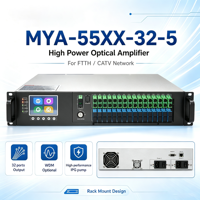 Catvscope EYDFA Amplificador Óptico de Alta Potencia Integrado WDM de 32 Vías XGPON y CATV EDFA 19-23dBm