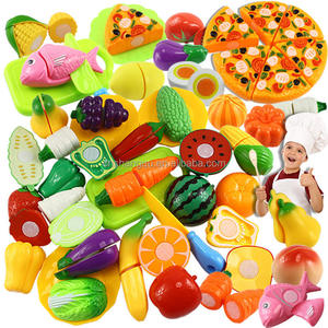 Set Mainan Potong Buah dan Sayur Vsuch <span class=keywords><strong>Kids</strong></span> Pretend Play, Simulasi Dapur, Mainan Makanan untuk Balita, Permainan Peran Edukatif Dini - Product Image 2