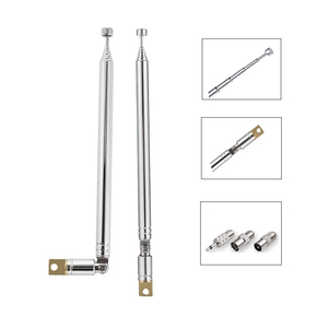 10 Sections Télescopique <span class=keywords><strong>amateur</strong></span> Aérien vhf uhf fm <span class=keywords><strong>hf</strong></span> jambon voiture auto <span class=keywords><strong>radio</strong></span> dab <span class=keywords><strong>antenne</strong></span> - Product Image 2