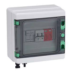 Dc500v 1 trong 1out năng lượng mặt trời hệ thống quang điện 1 chuỗi năng lượng mặt trời PV Combiner Box ABS + PC JUNCTION hộp phân phối - Product Image 2