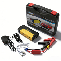 Démarreur de batterie 12V à super condensateur, compresseur de pneus, booster de batterie de voiture, batterie externe, kit d'outils d'urgence, LED jaune