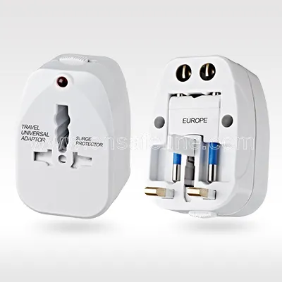 Adaptador universal com proteção de surge multi adaptador