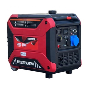 Portable Huahe 5KW <b>Silent</b> Gasoline <b>Generator</b> Air-Cooled Engine for Home Use - Product Image 1