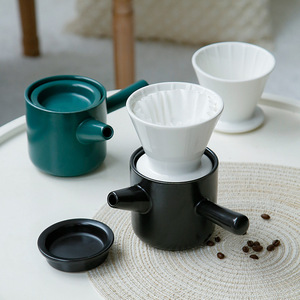 Filtre à café en céramique pour infusion manuelle - Filtre à café portable pour la maison - Product Image 1