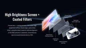 Máy chiếu di động JAVODA H1P 4K, <span class=keywords><strong>Android</strong></span> 13, tích hợp pin, hỗ trợ 3D, điều chỉnh được, đồng bộ điện thoại qua <span class=keywords><strong>USB</strong></span>, tiêu cự siêu ngắn, độ sáng 120 - Product Image 4