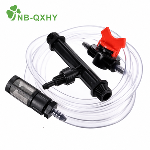 Sistema di Fertilizzazione Venturi, Kit Filtro Iniettore di Fertilizzante in Plastica <span class=keywords><strong>con</strong></span> Connettore a Sei Vie per Sistemi di Irrigazione a Goccia - Product Image 1