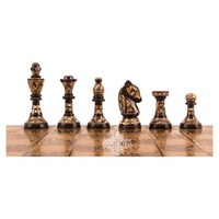 Échecs en laiton de designer à prix réduit, échecs en laiton faits à la main avec pièces, accessoires de décoration intérieure, fabricant et exportateur