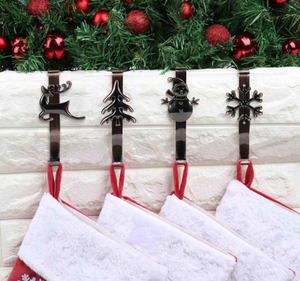 Hot Sale Mantel Christmas Decorative Metal <strong>Stocking</strong> <strong>Holder</strong> - Product Image 6