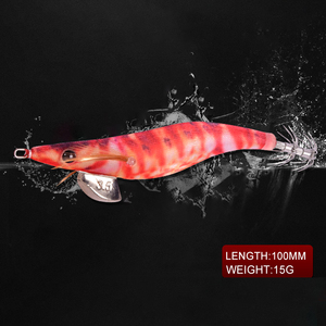 Señuelo de pesca duro tipo jig para calamar, camarón, salmón, bagre, lubina, zander, bacalao, carpa, perca, para agua salada, río, océano, embarcación - Product Image 1