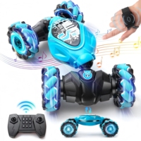 Nuevo Auto de Control Remoto por Gestos 2.4Ghz, 4WD, Transformable, Twister, para Niños y Niñas