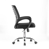 Chaise de bureau exécutive JOHOOFURNITURE, chaise de bureau ergonomique pivotante avec soutien lombaire, chaise de travail en maille, chaise d'ordinateur, Sillas De Oficina