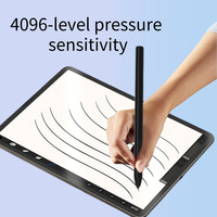 Lápiz Óptico Electromagnético de 4096 Niveles de Presión, Lápiz Táctil con Rechazo de Palma para Teléfono y Tableta Samsung