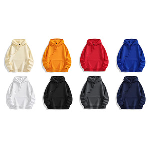High Quality <strong>Men's</strong> Heavyweight 100% Cotton Oversized Shoulder Hoodie Custom Silk Screen Printing Logo Winter Blank <strong>Pullover</strong> - Product Image 3