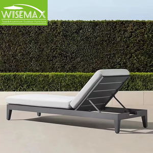 أثاث WISEMAX لجميع الأحوال الجوية ، أثاث بجانب المسبح ، إطار من الألومنيوم ، ووسادة مقاومة للماء ، كراسي التشمس لحديقة وحمام السباحة - Product Image 6