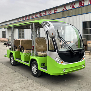 Bus électrique touristique 6 places avec panneaux solaires sur le toit pour le transport touristique de la Villa Flower Lake Camp - Product Image 4