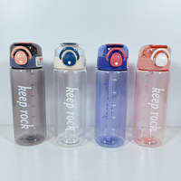 Bouteille d'eau portable en paille grande capacité, tendance, avec échelle graduée, idéale pour l'été, les étudiants, le sport et les voyages
