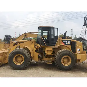 Máy Xúc Bánh Xe Cat 950H Đã Qua Sử Dụng Sản Xuất Tại Nhật Bản, Caterpillar 950 950c 950G 950F 950E 5 Tấn Máy Xây Dựng Tải Trọng Để Bán