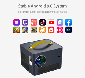 Miniproyector inteligente para cine en casa, dispositivo portátil con Wifi, 4k, Android - Product Image 6