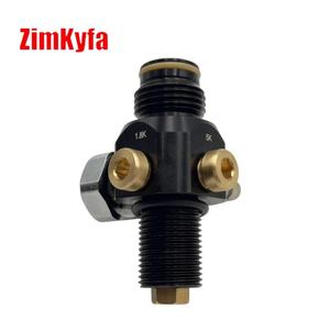 Mini Regulador de Presión para Cilindro de CO2, Entrada 3000psi, Salida 800psi, con Rosca M18*1.5 - Product Image 5