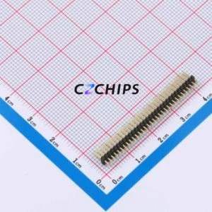 X1321WV-2x32J-C40D18 Pin Header Through hole Component (THT),P=1.27mm Connector 2x32P 1.27mm 1.27mm Pin Header - Product Image 1