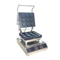 Machine à muffins très populaire, brûleur en cuivre, machine à crêpes à 9 trous
