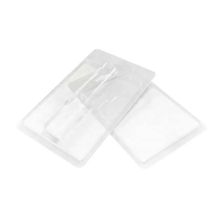 Cartouche de coquille de palourde emballage blister en plastique de haute qualité en gros paquet personnalisé clair PET PVC emballage cadeau plateau en plastique