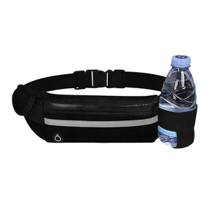 Deportes al aire libre Neopreno Correr Cintura Cinturón Botella de agua Riñonera elástica para teléfono móvil - Product Image 3