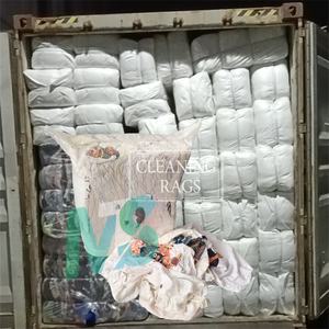 Trapos de Algodón 100% Blancos para Limpieza Industrial - Product Image 1