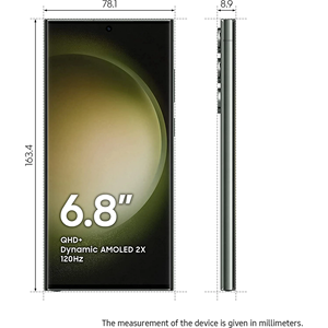 <span class=keywords><strong>Samsung</strong></span> S23 Ultra Reacondicionado Barato, Teléfono Móvil Desbloqueado 5G, Smartphone de Segunda Mano, Envío Rápido al por Mayor, Proveedor, 12GB+256GB - Product Image 6