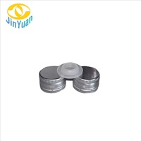 Couvercles en aluminium Capuchon de vin ROPP 28mm Fermetures en aluminium avec revêtement en silicone Couvercles de bouteilles Fermetures métalliques anti-vol