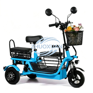 Triciclo eléctrico práctico y seguro, de amplia aplicación, para mujeres mayores, bicicleta de viaje para adultos - Product Image 1