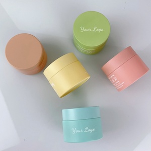 Pot cosmétique en verre mat vide personnalisé avec couvercle, 30g, 50g, 80g, 100g, à large ouverture, pour crème visage et soins de la peau, design givré, vente en gros - Product Image 6