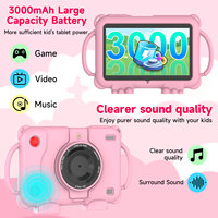 Nueva Tablet Infantil Android HD de 7 Pulgadas con Control Parental, Cámara Frontal Educativa, 8 GB de RAM, Procesador MTK, Certificación ROHS