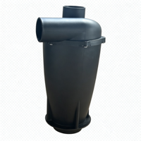 Préfiltre séparateur cyclonique Yunitool en fibre de polyester pour la collecte des poussières de table de fraisage, compatible avec les seaux de 50 mm et 20 L
