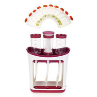 Sacs distributeurs manuels pour aliments pour bébés, station de remplissage de sachets de purée maison pour tout-petits, réutilisables en PP