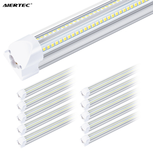50W 100W 4ft 8ft V Shape Integrated T8 Led Tube <b>Light</b> Shop Lighting Led <b>Light</b> for for Garage Warehouse <b>Workshop</b> - Product Image 1