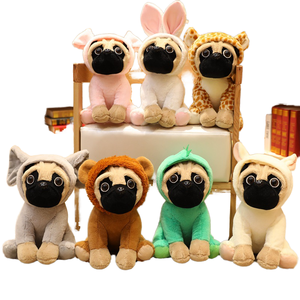 Juguete de peluche de simulación de transformación de sombrero de perro creativo, muñeco de oso Súper suave, relleno de algodón PP, Idea de regalo para actividad, <span class=keywords><strong>taza</strong></span> de malla - Product Image 1