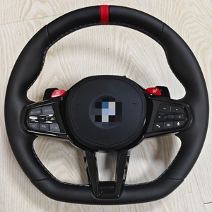 <span class=keywords><strong>Volant</strong></span> en cuir Nappa de qualité supérieure pour G20 G30 G22 G80 M-Sport, surpiqûres personnalisées, Série 3 X5 Série 6, fond plat type D - Product Image 6