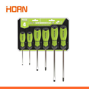 ชุดไขควง<span class=keywords><strong>ปาก</strong></span><span class=keywords><strong>แบน</strong></span>รูปกากบาทเหล็กโครเมียมวาเนเดียมที่จับแม่เหล็กอะซิเตท/โพรพิลีนขนาดตัวชี้วัด DIY สำหรับบ้าน - Product Image 3