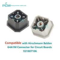 Conector rectangular G4A1M acoplable en campo para servoválvula solenoide de placa de circuito Compatible con Hirschmann 931807106 931807300