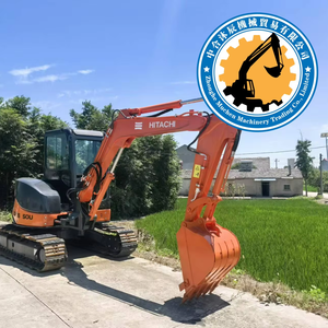 Used SX50 <b>Mini</b> Crawler Excavator Second <b>Hand</b> Hydraulic Digger for Construction - Product Image 1