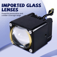 Projecteur auxiliaire bi-LED à faisceau haut/bas U26 Mini projecteurs LED pour calandre de voiture, feux antibrouillard