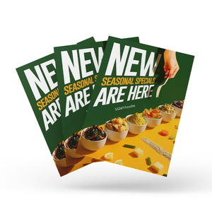 Chất lượng cao tùy chỉnh Poster Flyer Dịch vụ in Offset in ấn trên giấy nghệ thuật tráng giấy duplex Hội Đồng Quản trị với biểu tượng tùy chỉnh - Product Image 2