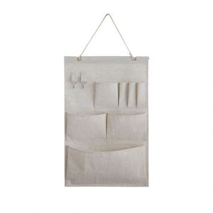 Traditional Design Cotton and Linen Dormitory Home Hanging Bag Door Bedside Mobile Phone <b>Storage</b> - Product Image 1